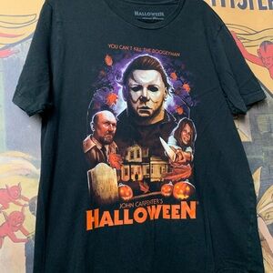 Halloween Micheal Myers Terror Threads Horror Movie Graphic T-Shirt